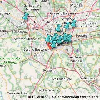 Mappa 20143 Milano MI, Italia (5.02571)
