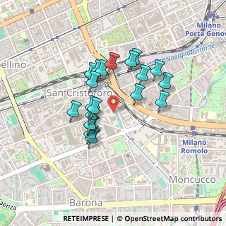 Mappa 20143 Milano MI, Italia (0.3525)