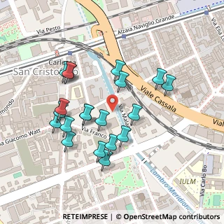 Mappa 20143 Milano MI, Italia (0.22)