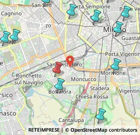 Mappa 20143 Milano MI, Italia (3.27667)