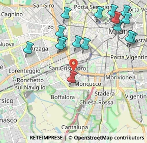 Mappa 20143 Milano MI, Italia (2.3775)