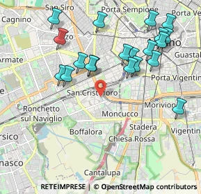 Mappa 20143 Milano MI, Italia (2.1255)
