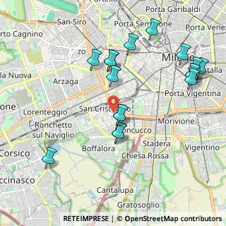 Mappa 20143 Milano MI, Italia (2.16647)
