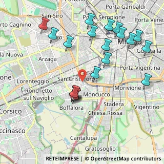 Mappa 20143 Milano MI, Italia (2.1925)