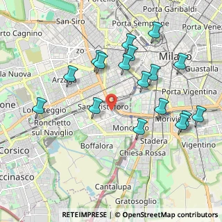 Mappa 20143 Milano MI, Italia (2.08765)