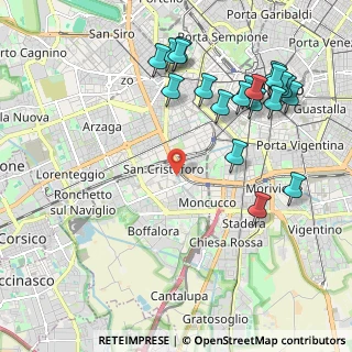 Mappa 20143 Milano MI, Italia (2.403)