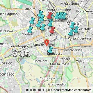 Mappa 20143 Milano MI, Italia (2.0805)