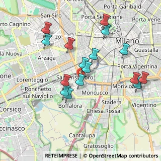 Mappa 20143 Milano MI, Italia (1.8875)