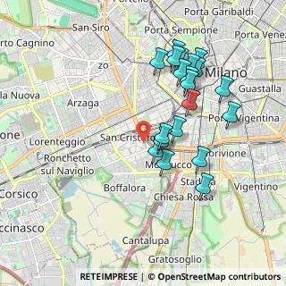 Mappa 20143 Milano MI, Italia (1.8195)
