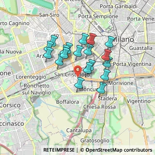 Mappa 20143 Milano MI, Italia (1.40526)