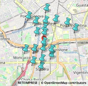 Mappa Via Francesco Borromini, 20136 Milano MI, Italia (0.82)