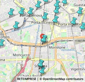 Mappa Via Francesco Borromini, 20136 Milano MI, Italia (1.3675)