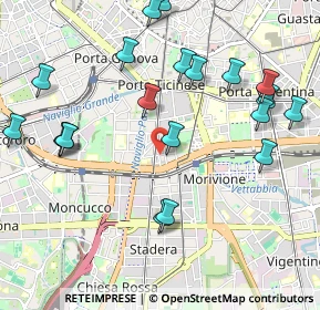 Mappa Via Francesco Borromini, 20136 Milano MI, Italia (1.172)