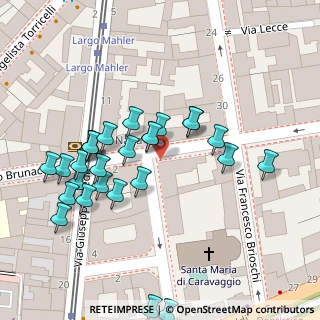 Mappa Via Francesco Borromini, 20136 Milano MI, Italia (0.06296)