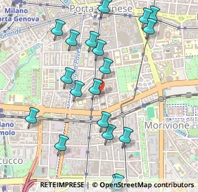 Mappa Via Francesco Borromini, 20136 Milano MI, Italia (0.587)