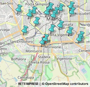 Mappa Via Francesco Borromini, 20136 Milano MI, Italia (2.246)