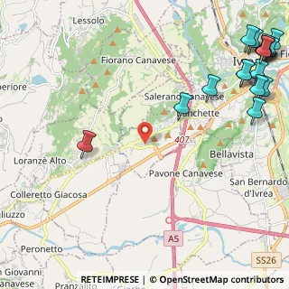 Mappa Via Ribes, 10010 Samone TO, Italia (3.50059)