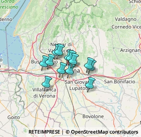Mappa Vicolo Cadrega, 37121 Verona VR, Italia (7.45)