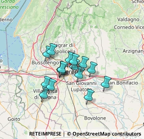 Mappa Via Cadrega, 37121 Verona VR, Italia (9.23625)