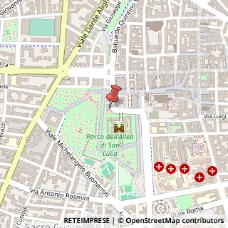 Mappa Piazza Martiri della Libertà, 3/B, 28100 Novara, Novara (Piemonte)