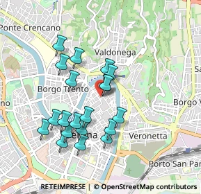 Mappa Via Augusto Verità, 37121 Verona VR, Italia (0.825)