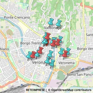 Mappa Via Augusto Verità, 37121 Verona VR, Italia (0.6385)
