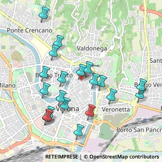 Mappa Via Augusto Verità, 37121 Verona VR, Italia (1.0415)