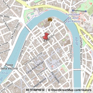 Mappa Via Pigna, 6B, 37121 Verona, Verona (Veneto)