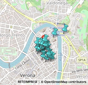 Mappa Via Augusto Verità, 37121 Verona VR, Italia (0.2655)