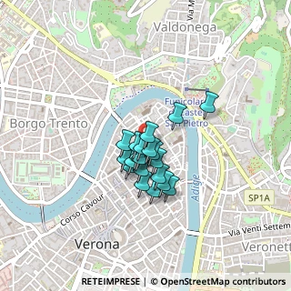 Mappa Via Augusto Verità, 37121 Verona VR, Italia (0.2655)