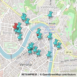 Mappa Via Augusto Verità, 37121 Verona VR, Italia (0.5035)