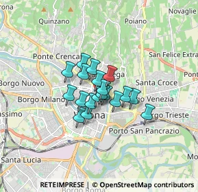 Mappa Via Augusto Verità, 37121 Verona VR, Italia (0.92737)