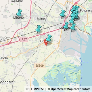 Mappa Via Torcello, 30034 Mira VE, Italia (5.90571)