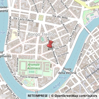 Mappa Via Tonale, 24, 37126 Verona, Verona (Veneto)