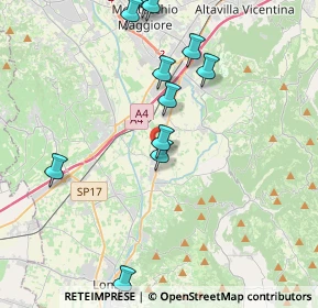 Mappa Meledo, 36040 Sarego VI, Italia (4.58083)