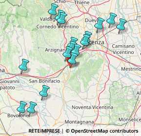 Mappa Meledo, 36040 Sarego VI, Italia (15.97588)