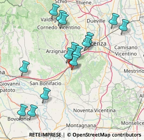 Mappa Meledo, 36040 Sarego VI, Italia (16.37)