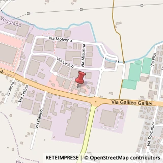 Mappa Via G. Galilei, 40, 35035 Mestrino, Padova (Veneto)