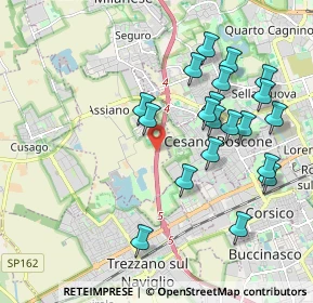 Mappa A50 Tangenziale Ovest di Milano, 20152 Milano MI, Italia (1.9985)