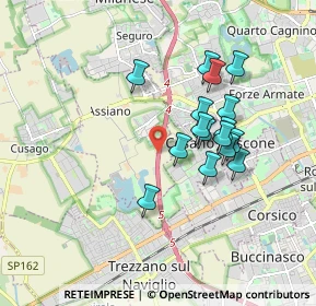 Mappa A50 Tangenziale Ovest di Milano, 20152 Milano MI, Italia (1.53313)