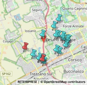 Mappa A50 Tangenziale Ovest di Milano, 20152 Milano MI, Italia (1.692)