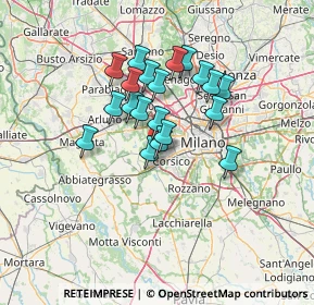 Mappa A50 Tangenziale Ovest di Milano, 20152 Milano MI, Italia (10.505)