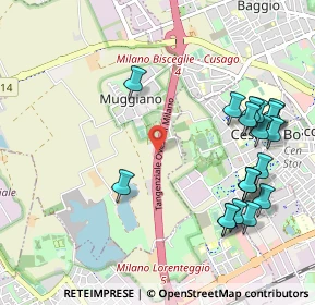 Mappa A50 Tangenziale Ovest di Milano, 20152 Milano MI, Italia (1.219)