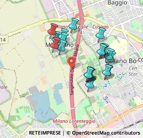 Mappa A50 Tangenziale Ovest di Milano, 20152 Milano MI, Italia (0.778)