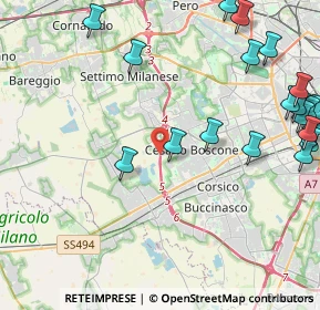Mappa A50 Tangenziale Ovest di Milano, 20152 Milano MI, Italia (5.781)