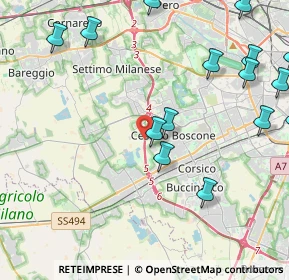 Mappa A50 Tangenziale Ovest di Milano, 20152 Milano MI, Italia (6.298)