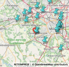 Mappa A50 Tangenziale Ovest di Milano, 20152 Milano MI, Italia (9.2895)