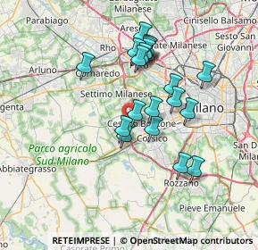 Mappa A50 Tangenziale Ovest di Milano, 20152 Milano MI, Italia (6.2075)