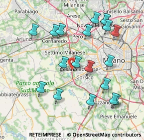 Mappa A50 Tangenziale Ovest di Milano, 20152 Milano MI, Italia (8.36579)