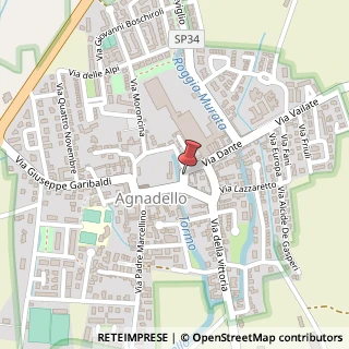 Mappa Piazza Castello,  26, 26020 Agnadello, Cremona (Lombardia)